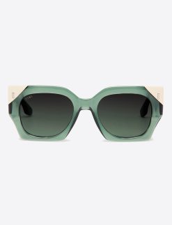 Matt - Bicolor Shiny Green / Beige