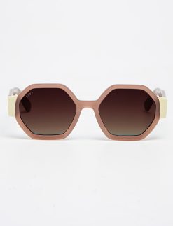 Valette - Shiny Coconut/Beige with Brown gradient lenses
